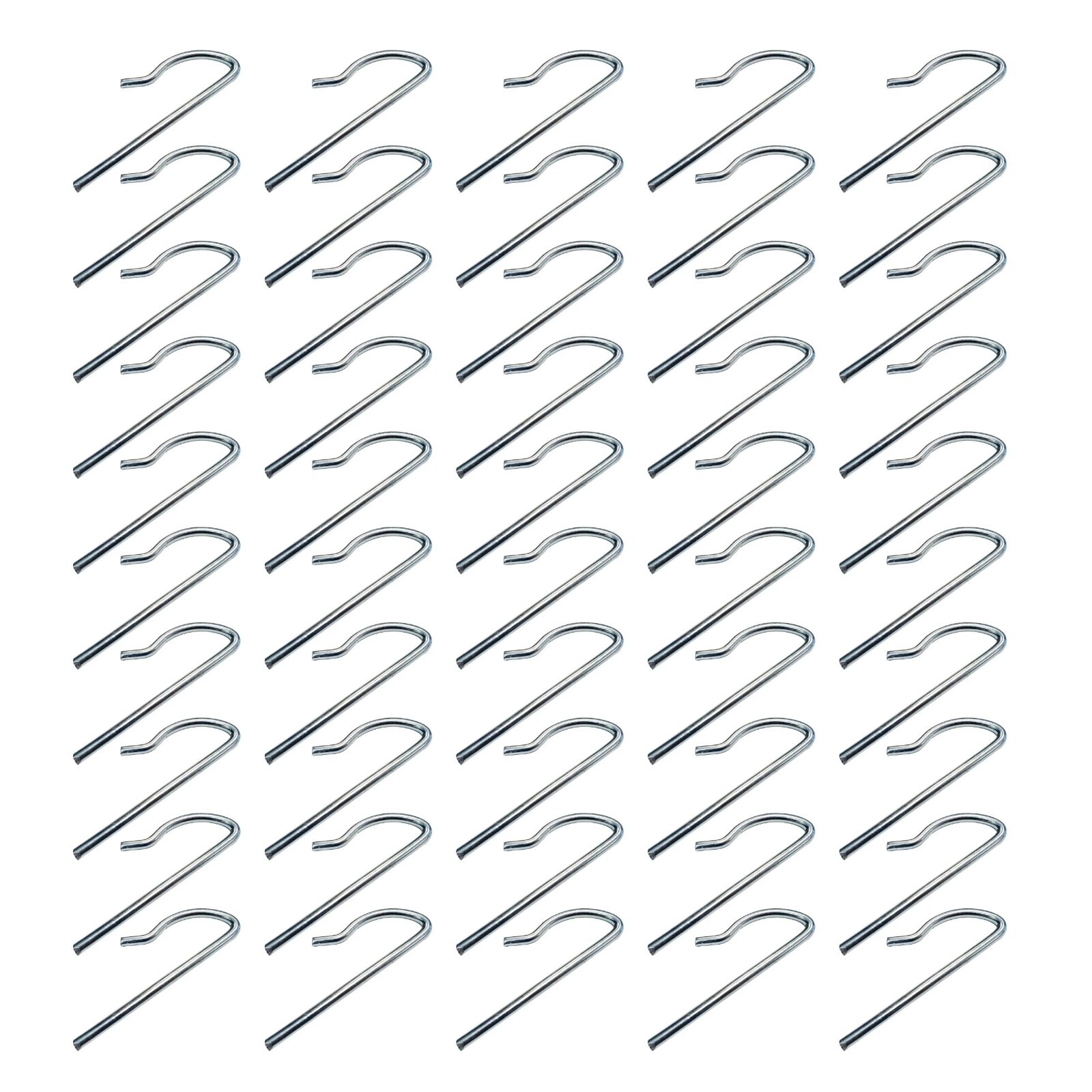 50 Pcs 3-inch Stainless Steel R Pin Fasteners for Canopy Tent Frame