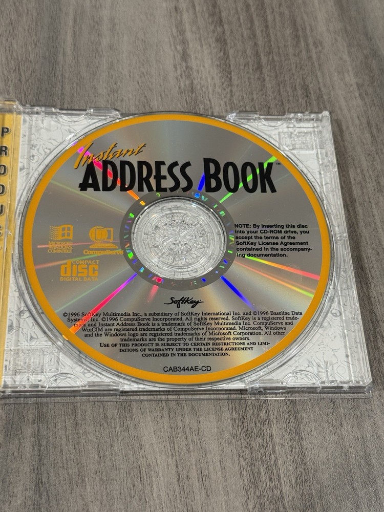 Windows, Instant Address Book Software