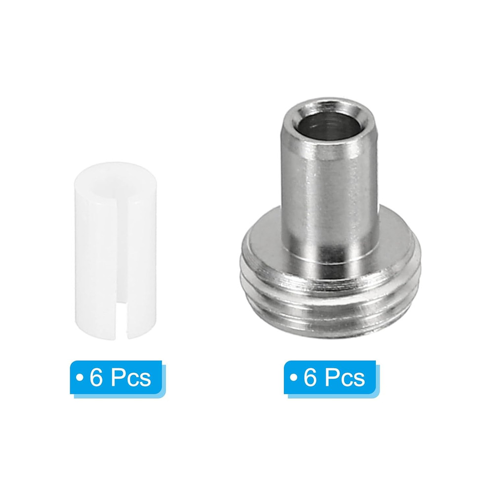 Fiber Optical Tool Sets, 6 Pack 7Mm Ceramic Core with Metal Heads for Visual ...