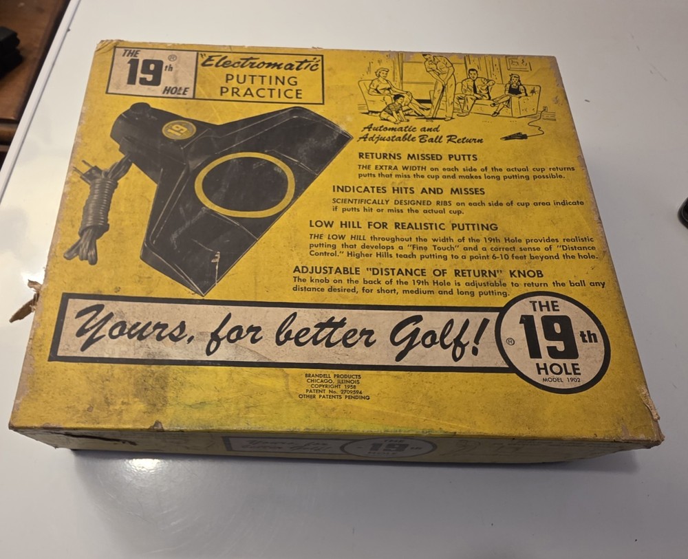 Vintage Electric Practice Putting Return