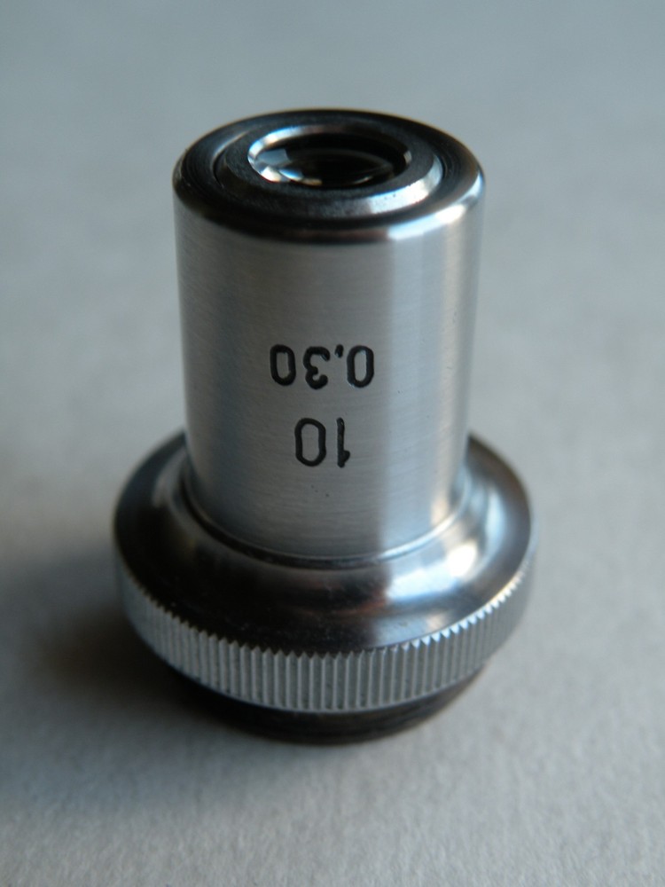 LOMO microscope objective 10x 0,30 PHASE