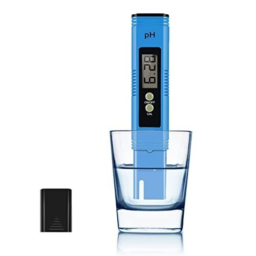 PH Meter for Water pH Tester Digital pH Pen, 0.01 High Accuracy pH Reader pH ...