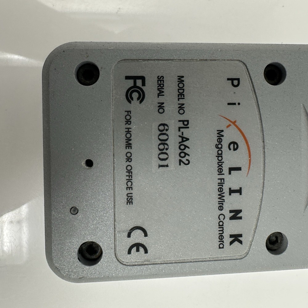 Pixelink PL-A662 Microscope Camera With Coupler and Data Wire