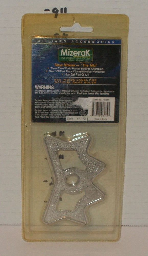 Mizerak Pool Billiards snooker 8 ball Bridgehead Lightweight Accessory