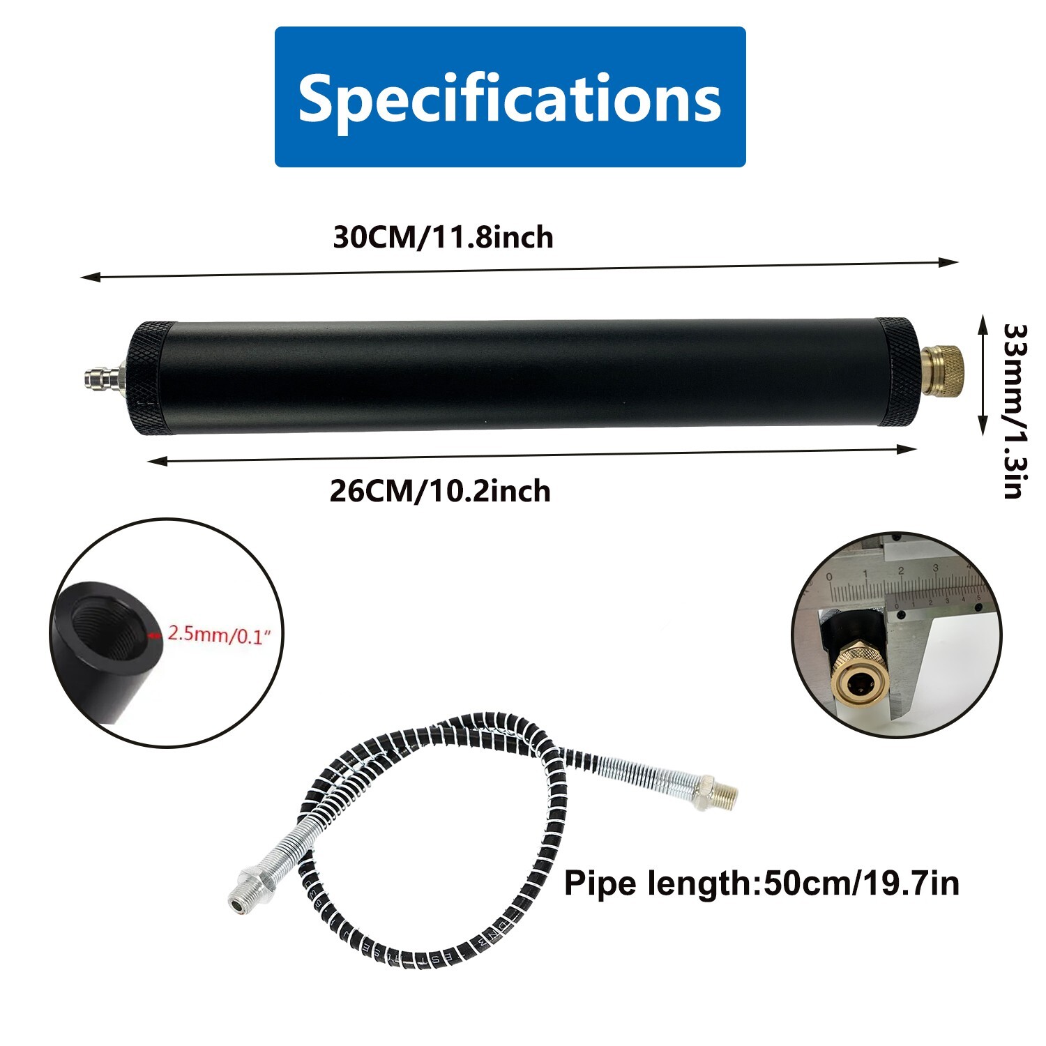 High Pressure PCP Air Compressor Oil-Water Separator Air Filter Filtration Pump
