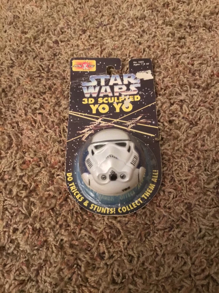 1995 Star Wars Stromtrooper 3D Sculpted Yo Yo