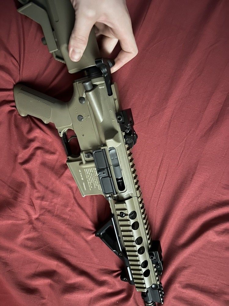 CQB m4 AIRSOFT GUN ELITE FORCE
