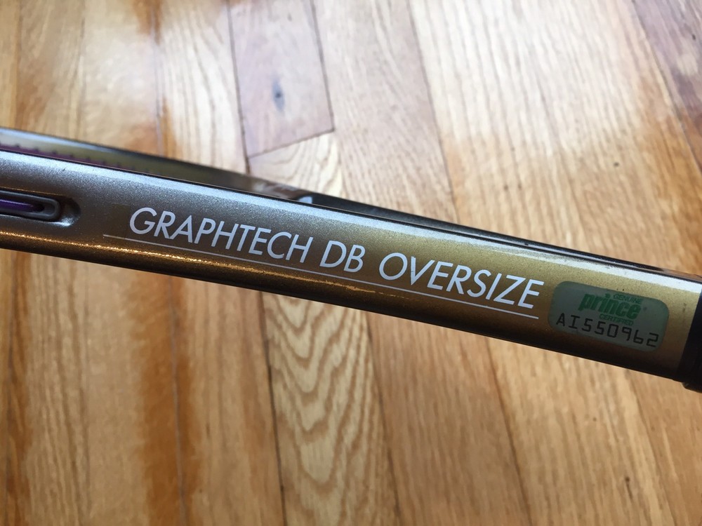Prince Graphtech Db Oversized Tennis Racket 4 5/8 Grip