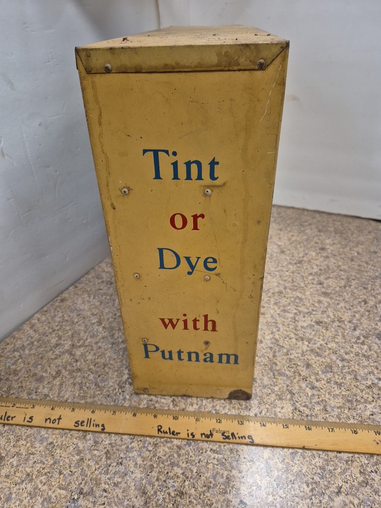 Putnam Fadeless Dyes Display Rack
