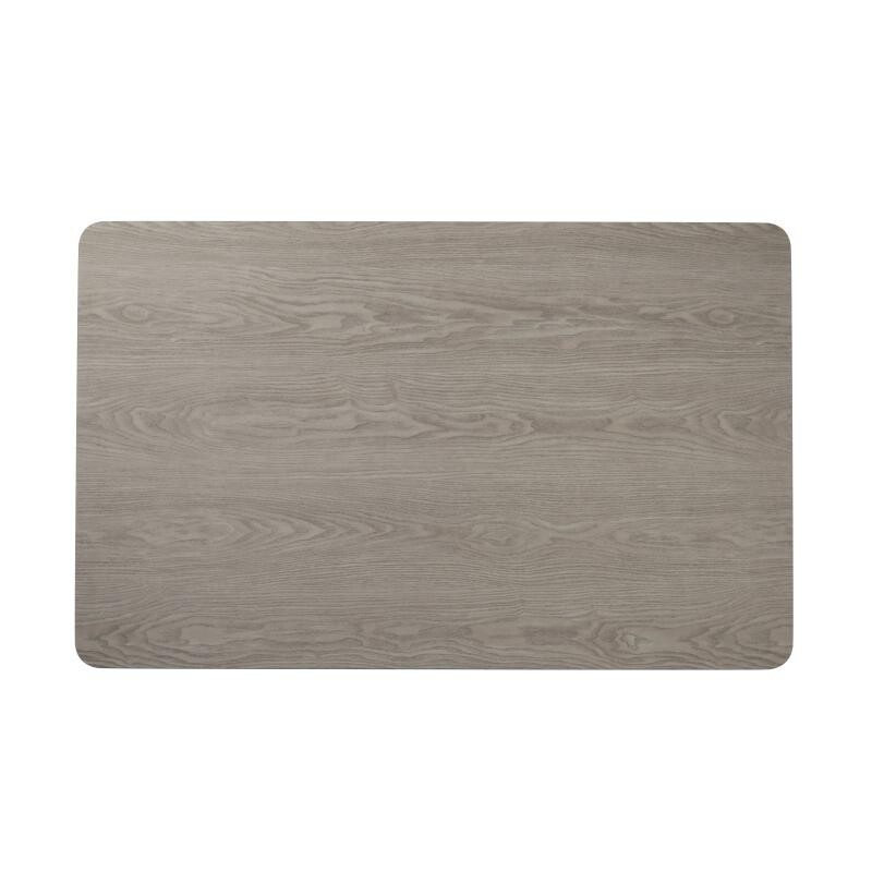 30" x 48" Rectangular Rest. Table Top with White or Gray Reversible Laminate Top