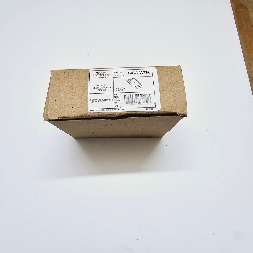 EDWARDS SIGA-WTM Waterflow Tamper Module NEW