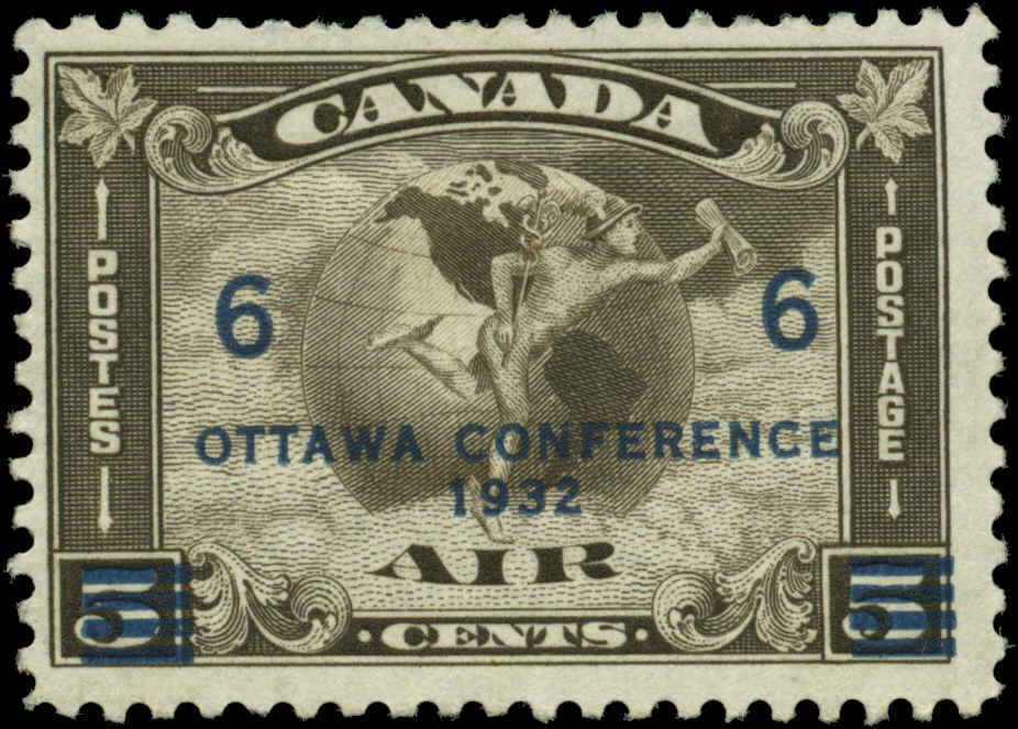 Canada Scott #C4 SG #318 Mint Hinged