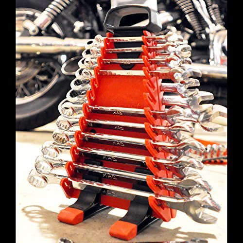 Ernst 5224 24 Tool Wrench Tool Tower - Red