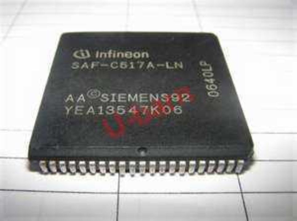 PLCC-84,8-bit CMOS MICROCONTROLLER, SAF-C517A-LN RH