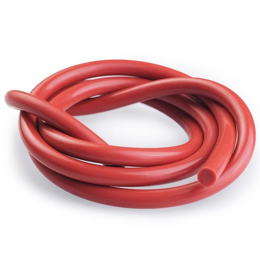 Red Solid Silicone Rubber Sealing Strip Round O Ring Cord Seal Gasket Ø 0,7-30mm