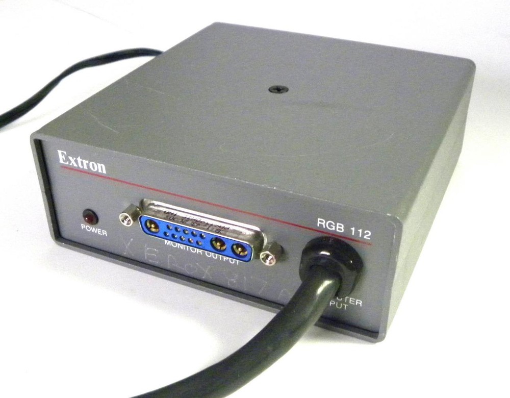 EXTRON RGB 112 UNIVERSAL DB 13W3 COMPUTER-VIDEO INTERFACE