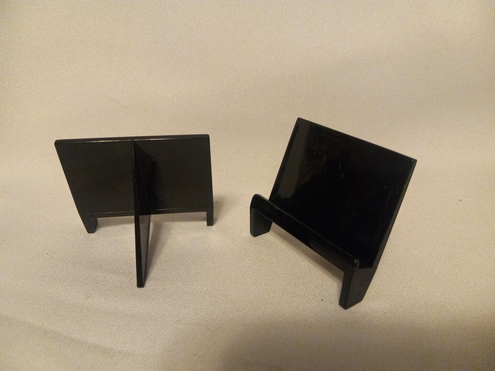 1 Pro Mold CARD DISPLAY STAND Black