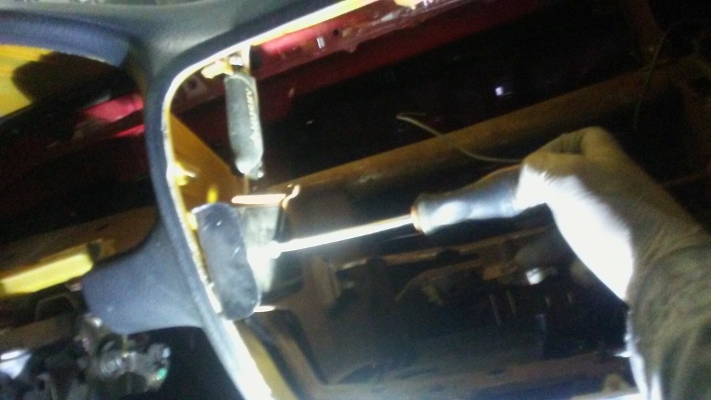 1996 Honda Civic EK Middle Panel:*Bare Aluminum One 52mm & Switch Panel Cutout