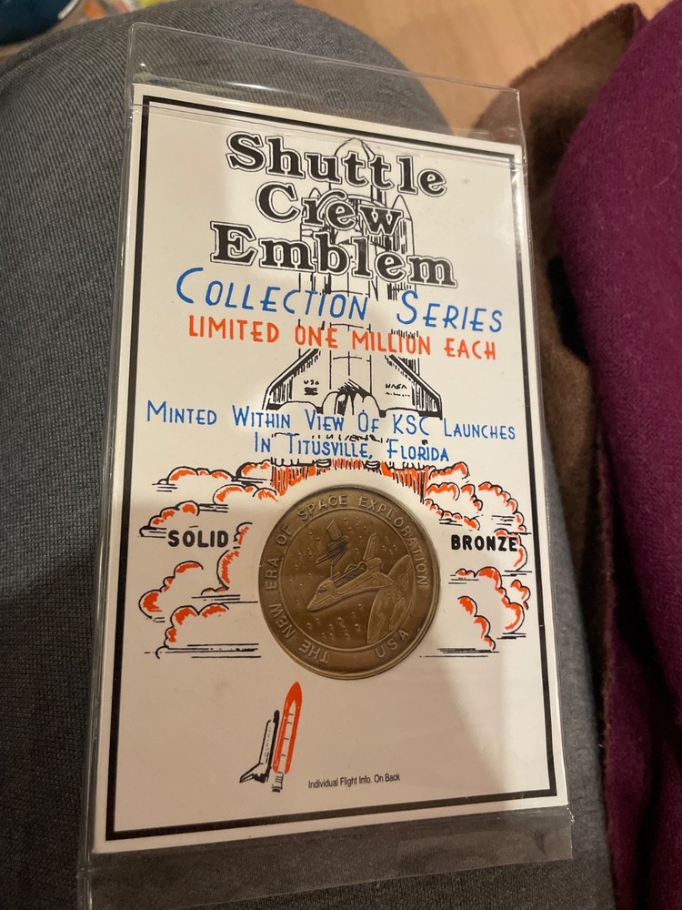 COLUMBIA Shuttle Crew Emblem ATLANTIS