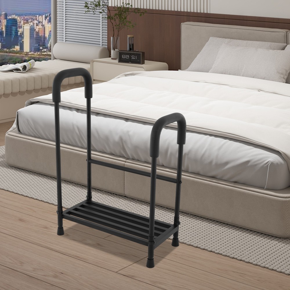 200kg Step Stool Bed Rails Step Stool Freestanding Bed Step Stool w/ Handle