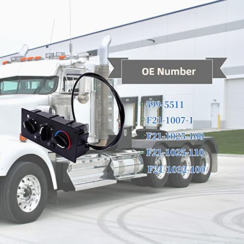 Climate Control Module A/C Control Panel Replacement for Kenworth W900 T800
