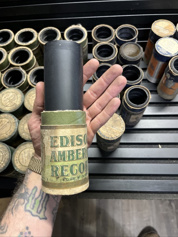 Lot of 48 Edison Record Cylinders