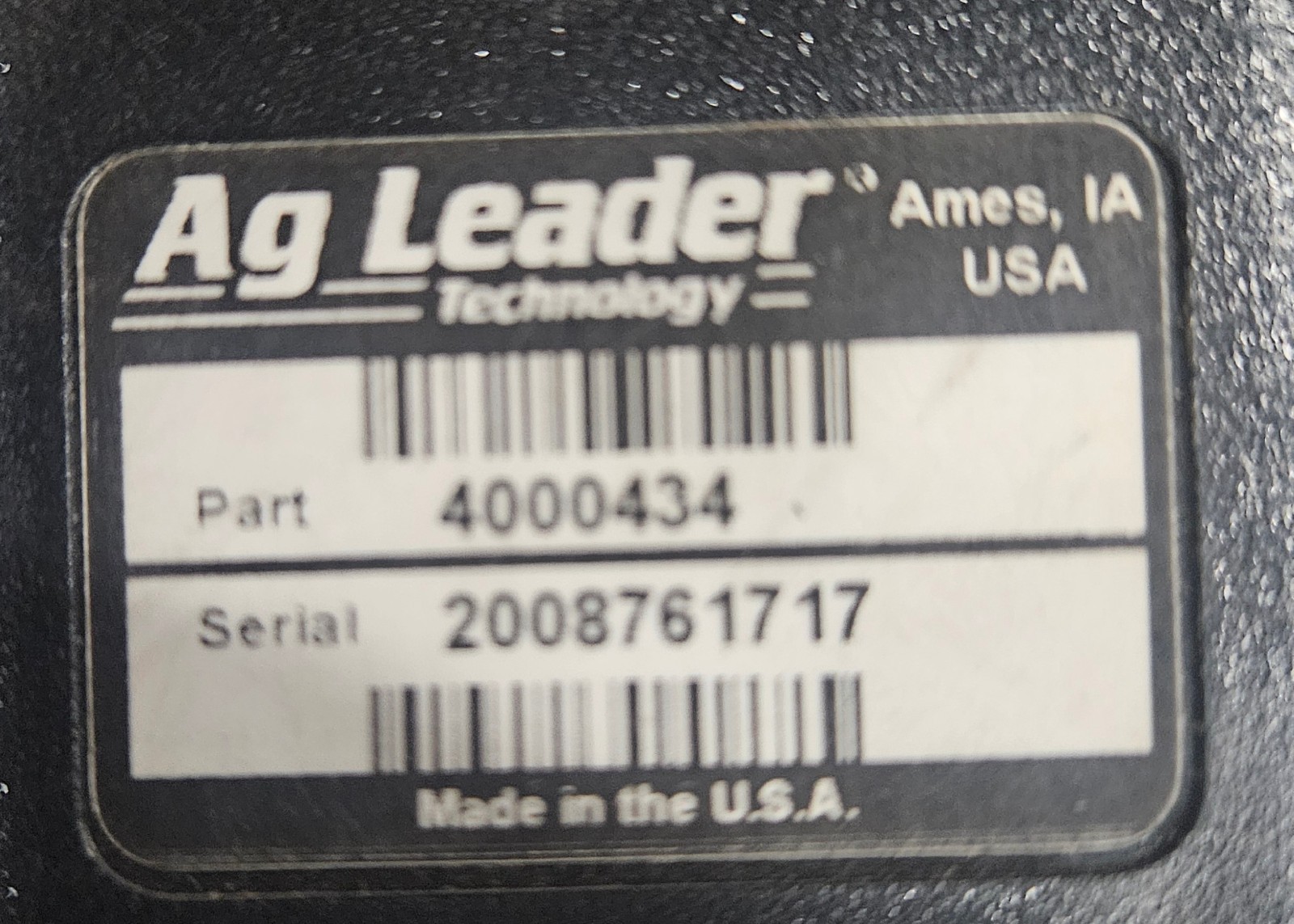 Ag Leader Direct Command Switchbox PN 4000434 & Aux Module