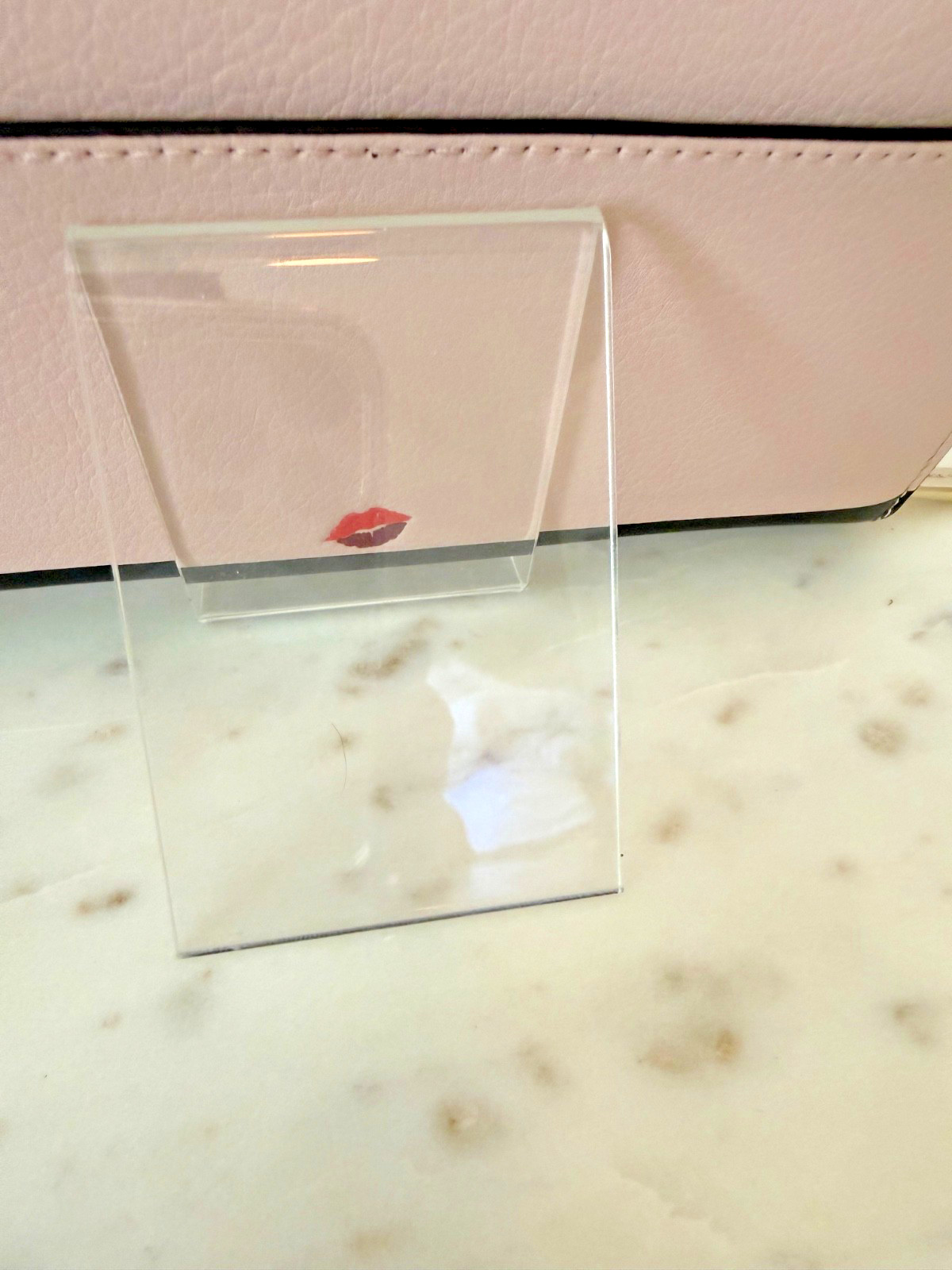 Kate Spade X Disney Minnie Mouse Wallet, applying her lipstick, A+dorable :-) !!