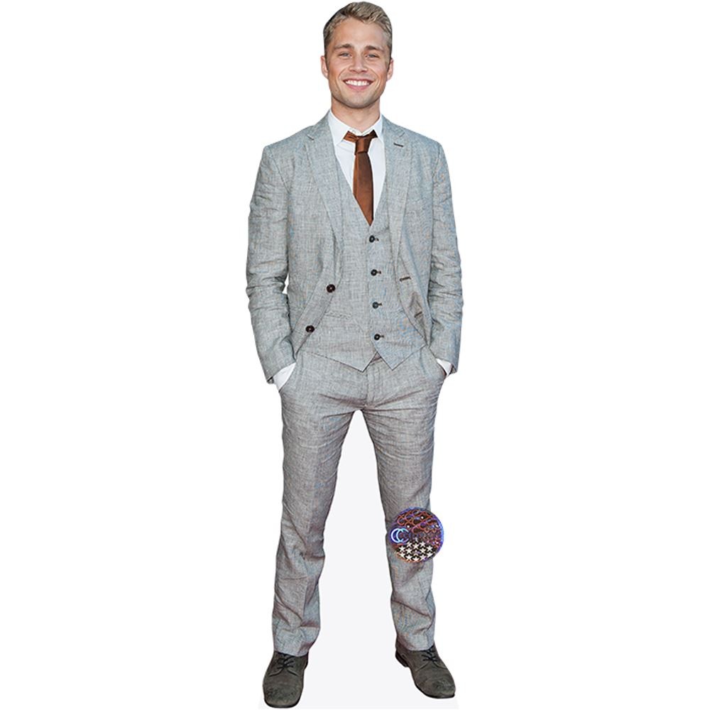 Max Lloyd-Jones (Grey Suit) Mini Size Cutout