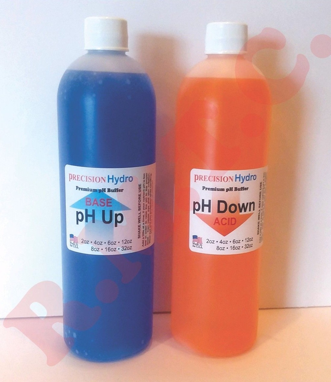 PRECISION HYDROPONICS PH UP DOWN KIT CONTROL GENERAL BUFFER COMBO