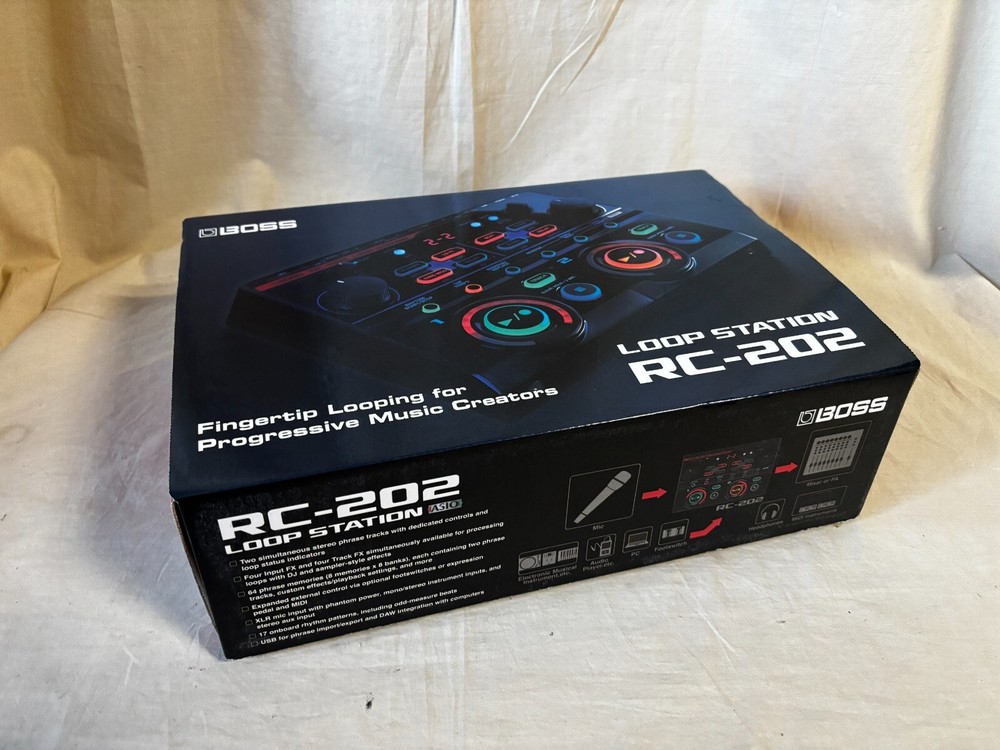 Boss RC-202 Loop Station Compact Performance Controller w/ box