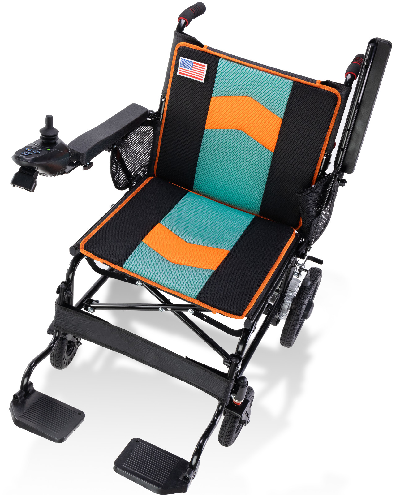 22" Extra Wide Seat Electric Wheelchairs for Adults & Seniors, Support 330 lbs