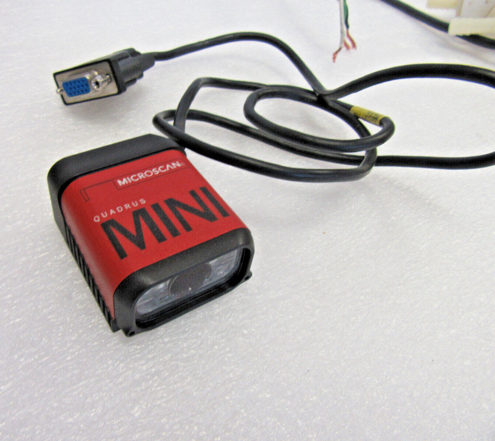 Microscan Quadrus Mini Fixed Barcode Scanner P/N FIS-6300-0003G