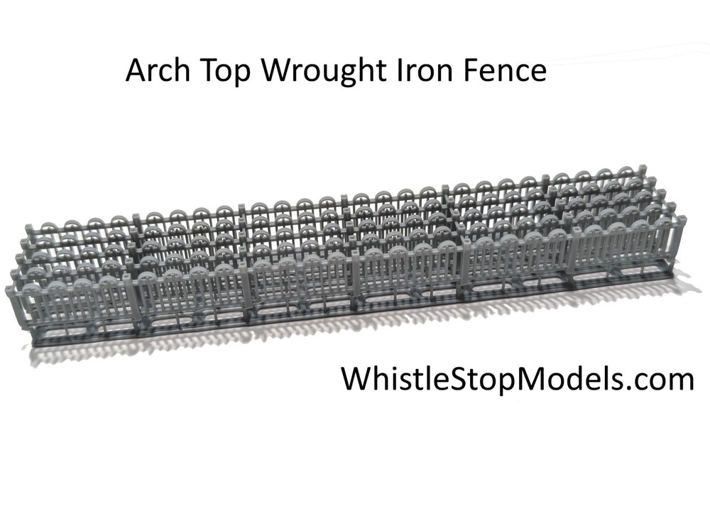 Arch Top Wrought Iron N2009