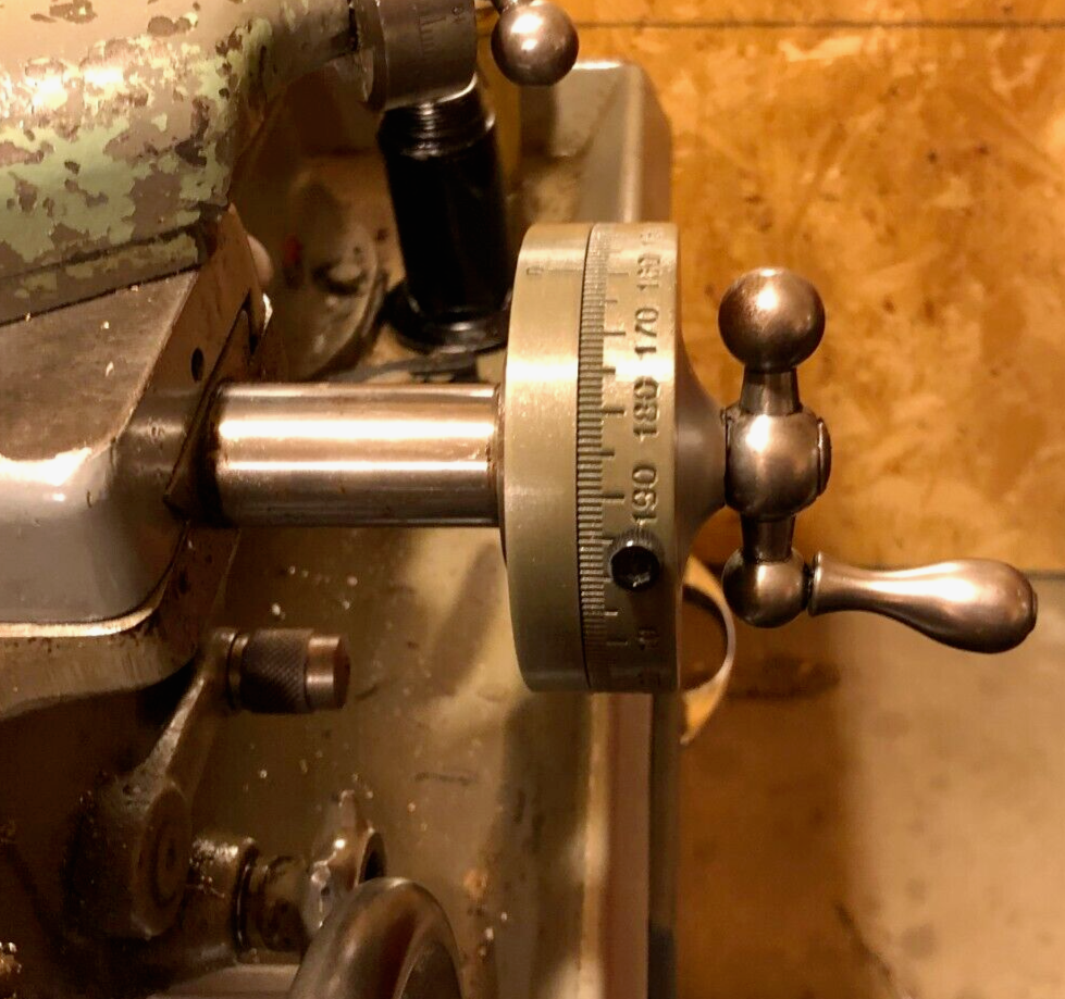 South Bend 9/10K lathe Cross Feed large 3" dial, easy read (Fits over 1.03 dial)