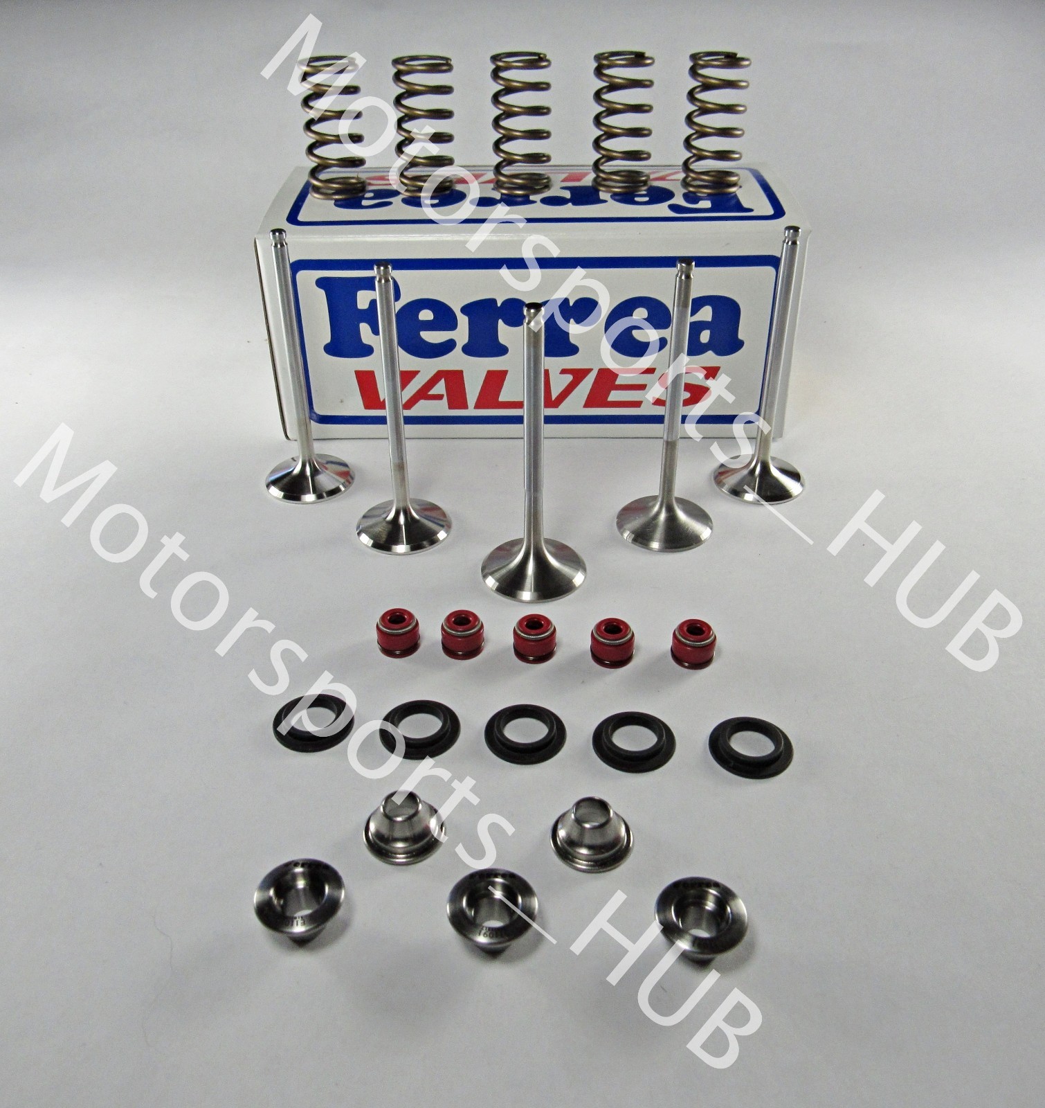 Yamaha YZ450F YZ 450F Head Stock OEM Ferrea Intake & Exhaust Valves Seals 03 -09