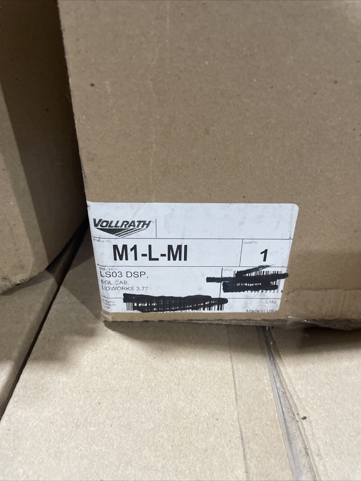 Vollrath M1-L-MD Countertop Lid Dispenser Lidsaver 3 1-Slot NEW IN BOX!