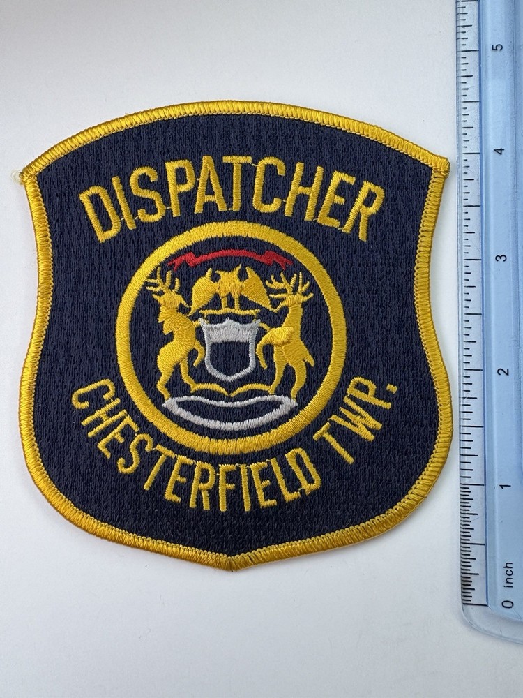 Chesterfield Township Michigan Dispatcher Patch