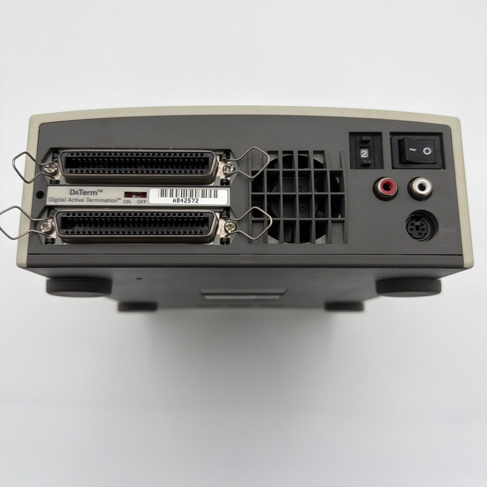 APS Tech External SCSI DVD-RAM Drive 2275-005P Untested No Power Adapter AS-IS