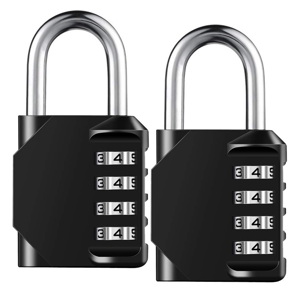 Combination Lock Resettable 4 Digit with Combination, Waterproof
