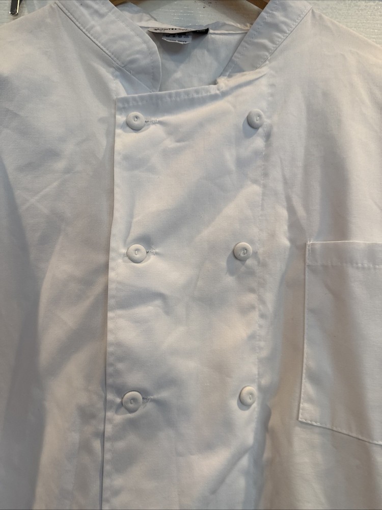 Chef Trends Chef Coat Premium Knot Button Down White 2XL