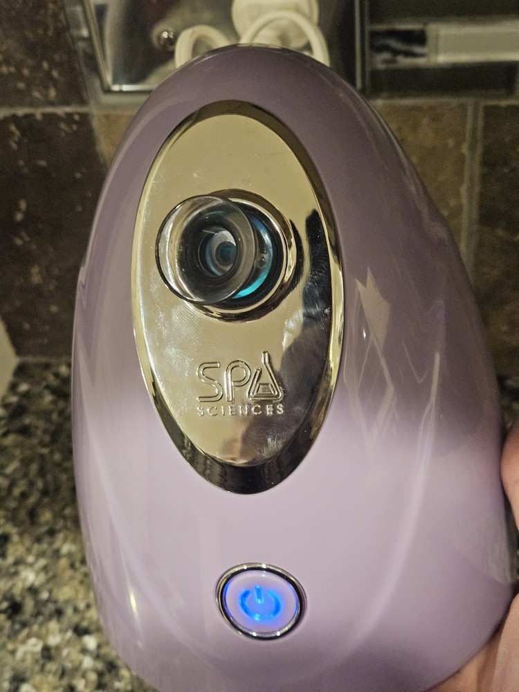 Spa Sciences CIRRA Nano Ionic Vanity Facial Steamer with Aromatherapy Diffuser