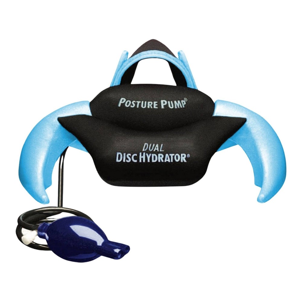 Posture Pump Cervical & Thoracic Traction Black Blue 1411-D