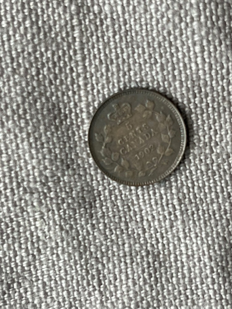 Canada 5 Cent Silver 1902 Lot#41