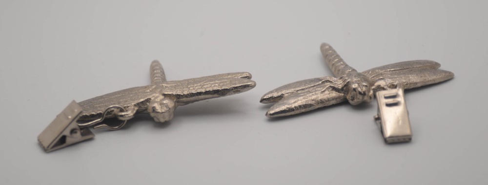 8 Dragonfly Clip On Tablecloth Weights