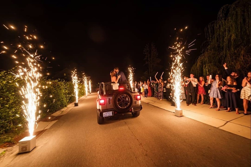 V-Show 650W Cold Spark Machine Stage Effect Firework Machine for Wedding Party