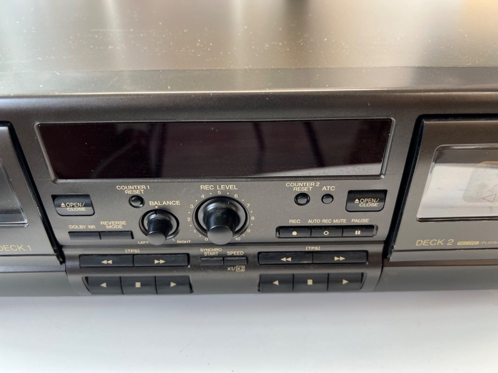 Technics RS-TR373 Double Stereo Cassette Deck HX PRO