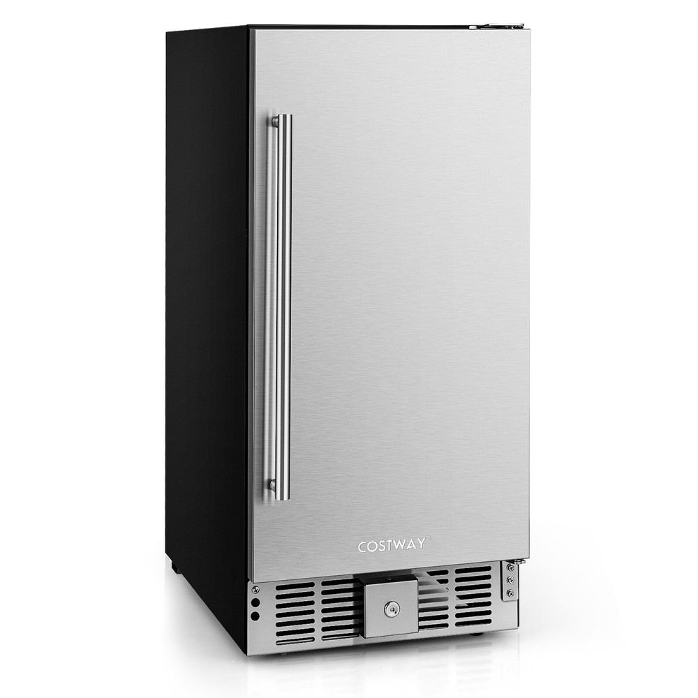 Compact Refrigerator Under-counter/Freestanding Fridge w/ Adjustable Temperature