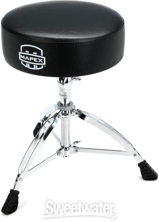 Mapex Round Top Drum Throne - Double-braced Legs