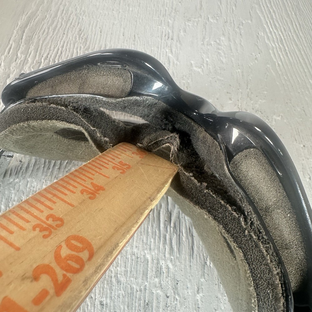 Oakley MX Goggles Black Frame Clear Lens Roko Quick Strap System